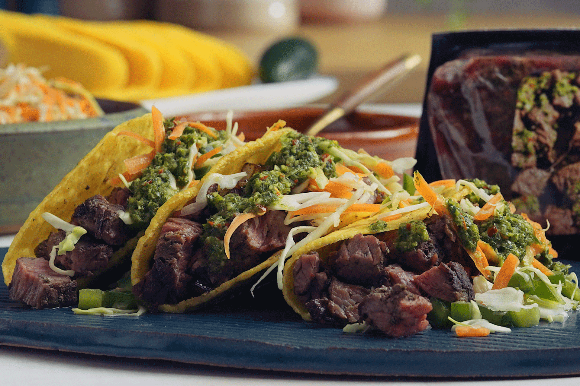 La Herencia® Hard Shell Chimichurri Tacos – La Herencia Foods
